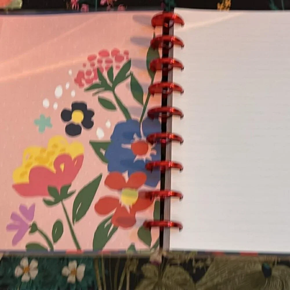 Happy Planner Disney Snow White Classic Journal w/red metal discs